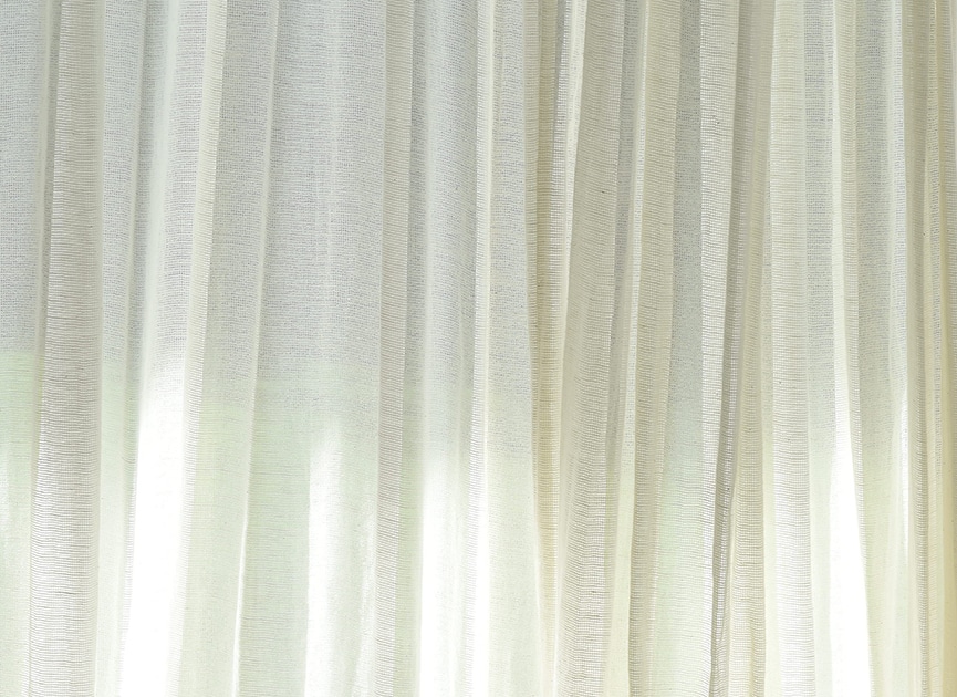 ナチュラルカラミカーテン 幅100×丈200（実寸210）cm×2枚